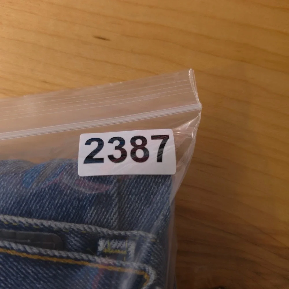 Levis SilverTab Jeans Relaxed Fit Blue Denim 36x30 100% Cotton Vintage 90s Y2K